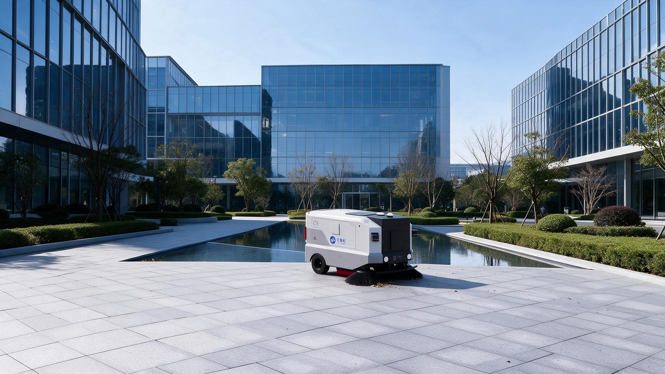 J140 v poslovnem kompleksu