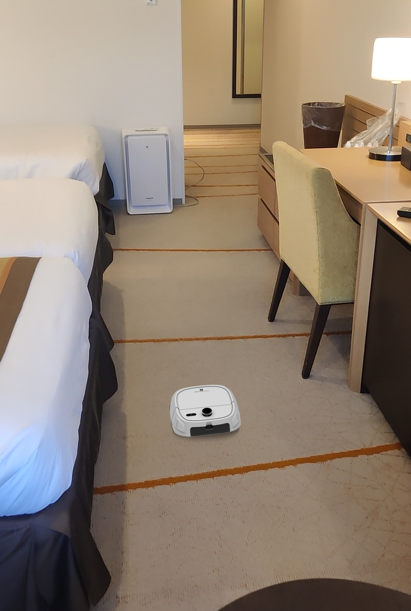 J20 v hotelski sobi