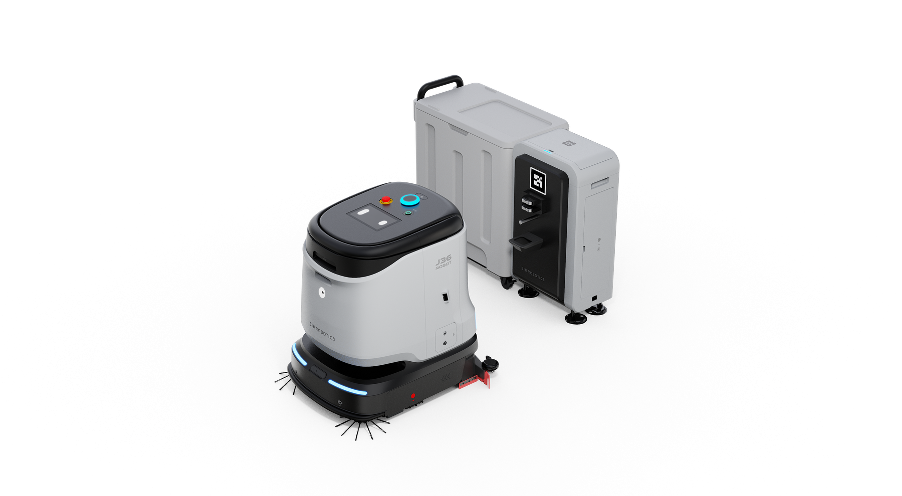 Robot in servisna postaja